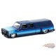 1973 Chevrolet Cheyenne Super 30 Dually with Camper Shell - Blue - MiJo Exclusives - M2 Machine - 1:64 - 39000-MJS04