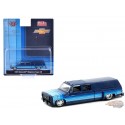 1973 Chevrolet Cheyenne Super 30 Dually with Camper Shell - Blue - MiJo Exclusives - M2 Machine - 1:64 - 39000-MJS04