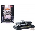 1977 Chevrolet Cheyenne Super 30 Pickup Truck - Black & White - MiJo Exclusives - M2 Machine - 1:64 - 31500-MJS80