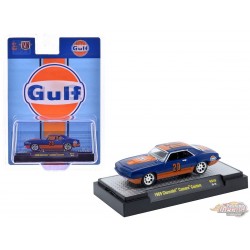 1969 Chevrolet Camaro Custom GULF - Blue - Hobby Exclusive - M2 Machine - 1:64 - 31500-HS59