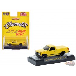 1993 Chevrolet SS 454 Pickup Truck - Jaune - MiJo Exclusives - M2 Machine - 1:64 - 31500-MJS81