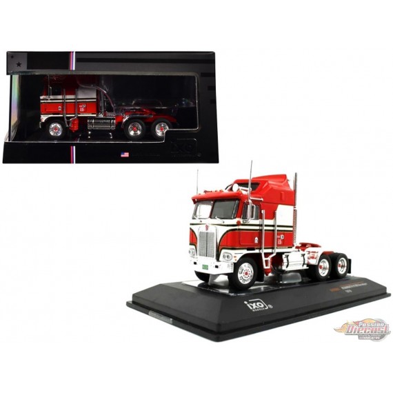 Kenworth K100 Aerodyne  1976  Semi Truck - Red- IXO Models - 1:64 - U64TR001