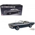 (Preorder) (Free shipping) 1972 Plymouth Cuda 340 Black with White Stripes  - ACME - 1/18 - A1806137