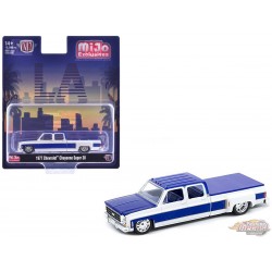 1977 Chevrolet Cheyenne Super 30 LA - White - M2 Machine - 1:64 - 39000-MJS05