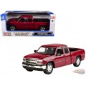 (Preorder) Chevrolet Silverado 1500 2006 - Rouge - Motormax 1/25 - 79393 MRD