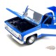 1974 Chevrolet C10 Cheyenne Super - Blue White Two Tone - 1/18 - MAISTO - 31467 BL -  Passion Diecast 