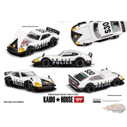 (Preorder) Nissan Fairlady Z Kaido GT Police - Mini GT & Kaido★House 1/64 - KHMG208