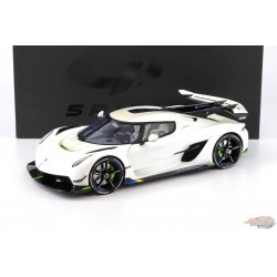 KOENIGSEGG JESKO CRYSTAL WHITE 2019 - 1/12 - GT SPIRIT - GT501