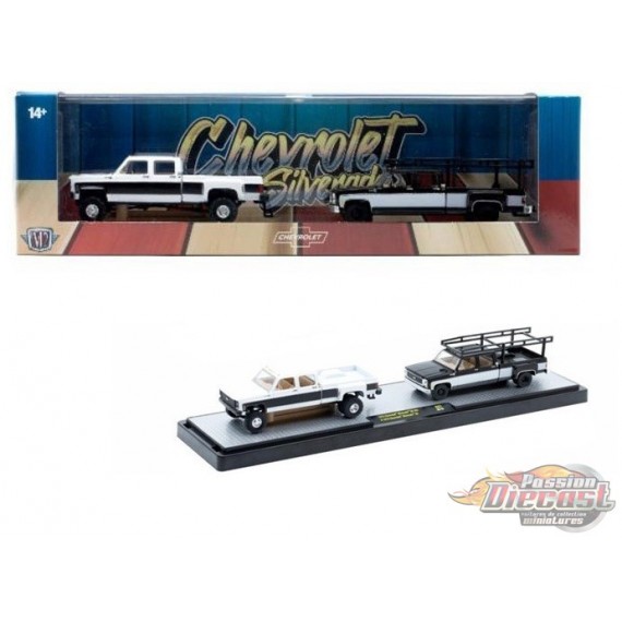 1975 Chevrolet Silverado 30 4X4 & 1973 Chevrolet Silverado 30 - M2 1/64 - 36000-87 C