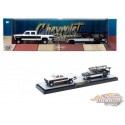 (Preorder) 1975 Chevrolet Silverado 30 4X4 & 1973 Chevrolet Silverado 30 - M2 1/64 - 36000-87 C