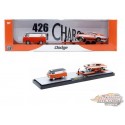 (Preorder) 1967 Dodge A100 Panel Van & 1966 Dodge Charger Gasser - M2 1/64 - 36000-87 A