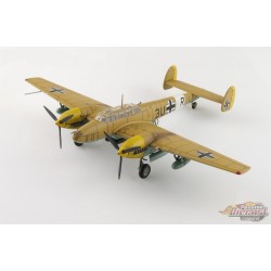 (Preorder) Messerschmitt Bf 110E / Luftwaffe 7./ZG 26, 3U+AR, Italie 1941 / Hobby Master 1:72  HA1817