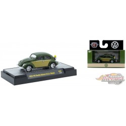 1953 VW Beetle Delux USA Model - Detroit-Muscle Release 90 - M2 Machine - 1:64 - 32600-90 A