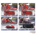(Preorder) ( Max 2 per customer) Team Transport H Case 2025 Set of 4 - Hot Wheels - 1/64 - FLF56-957H
