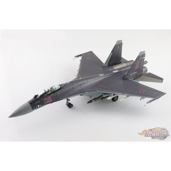 Sukhoi Su-35S Flanker-E / Russian Air Force, Red 08, Zhuhai Airshow 2014 / Hobby Master 1:72  HA5712