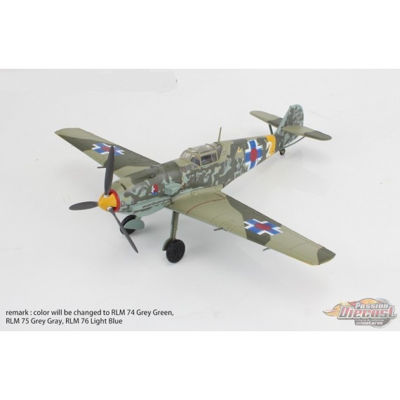 Messerschmitt Bf 109E / Luftwaffe 13/JG 52, White 2, Jan Reznak, Kraznodar, USSR 1943 / Hobby Master 1:48 HA8724