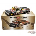 CHASE CAR Kaido House x Mini GT x Mizu Diecast Chevrolet Silverado Sumatran Rhino - Mini GT - Mijo Exclusives - 1/64 - KHMG153GR