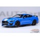 Ford Mustang Shelby GT500 (Bleu Grabber) - Autoart 1/18 - 73094 - Passion Diecast 