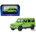 Mercedes-AMG G63 2017 (Vert extraterrestre) - Autoart 1/64 - 20115