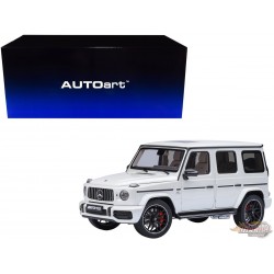 Mercedes-AMG G63 2019(Designo Brilliant White) - Autoart 1/18 - 76356 - Passion Diecast 