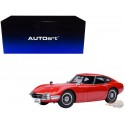 (Free shipping)  Toyota 2000GT 1967 (Red) - Autoart 1/18 - 79547