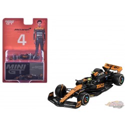 McLaren MCL60 No.4 Lando Norris 2023 F1 2023 Japanese GP 2nd Place - Mini GT - 1:64 - MGT00767 Passion Diecast