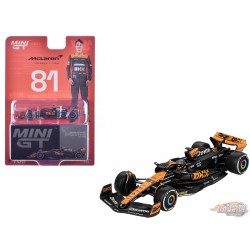 (Preorder) McLaren MCL60 No.81 Oscar Piastri 2023 F1 2023 Japanese GP 3rd Place - Mini GT - 1:64 - MGT00768