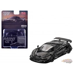 McLaren 720S LB★Works Black - Mini GT - 1:64 - MGT00777 Passion Diecast