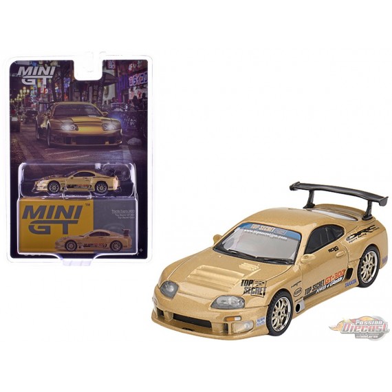 Toyota Supra (A80) Top Secret GT-300 Top Secret Gold - Mini