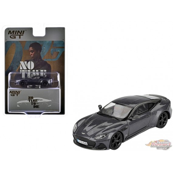 Aston Martin DBS James Bond 007 No Time To Die - Mini GT - 1:64 - MGT00904-007E Passion Diecast