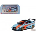 Mitsubishi Lancer EvoX Varis Widebody - Bleu - Limited Edition - CM Model - 1:64 - CM64-EVOX-01