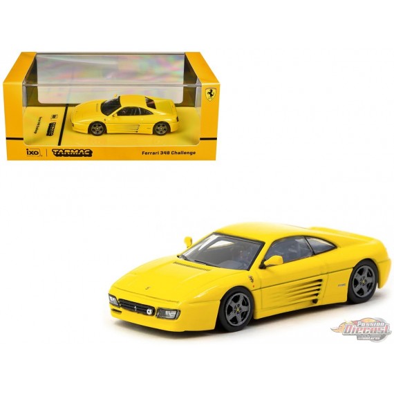 Ferrari F348 Challenge - Yellow - Road64 - ixo Models - Tarmac Works - 1/64 - T64R-082-YL Passion Diecast