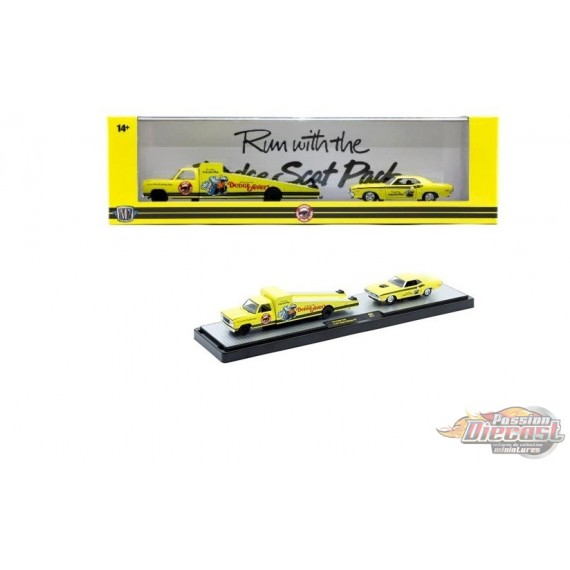 Dodge Fever Hauler & Drag Car - M2 1/64 - 36000-88 A