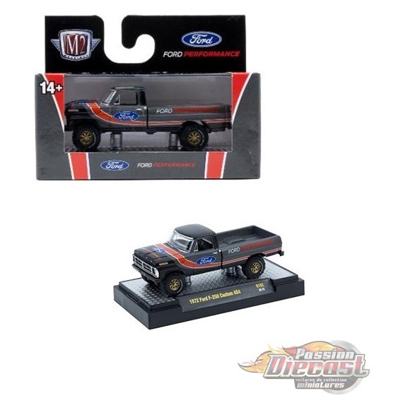 1972 Ford F-250 Custom 4X4 - Auto-Thentics Release 102 - M2 Machine - 1:64 - 32500-102 E