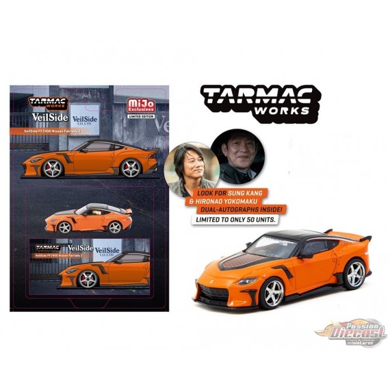 Nissan VeilSide FFZ400 Fairlady Z - Orange - Tarmac Works - 1/64 - T64G-074-OR Passion Diecast