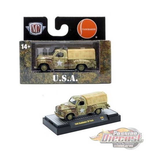 1949 Studebaker 2R Truck - Auto-Thentics Release 102 - M2 Machine - 1:64 - 32500-102 B