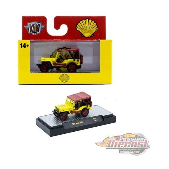 1944 Jeep MB - Auto-Thentics Release 102 - M2 Machine - 1:64 - 32500-102 A