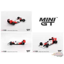 McLaren MP4/4 No.11 Alain Prost 1988 Grand Prix du Japon 2e place - Mini GT - 1:64 - MGT01123 Passion Diecast