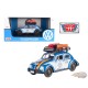 Volkswagen Beetle Off Road Custom 1966 - White with Blue - Motormax 1/24 - 79681 Passion Diecast