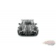 RWB Bodykit THE ZEBRA 2022 - Solido - 1/18 - S1807513 - Passion Diecast 