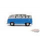 VOLKSWAGEN T1 SAMBA - BLUE & WHITE 1962 - Solido - 1/18 - S1813401 - Passion Diecast 
