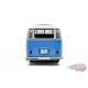 VOLKSWAGEN T1 SAMBA - BLUE & WHITE 1962 - Solido - 1/18 - S1813401 - Passion Diecast 