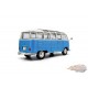 VOLKSWAGEN T1 SAMBA - BLUE & WHITE 1962 - Solido - 1/18 - S1813401 - Passion Diecast 