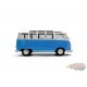 VOLKSWAGEN T1 SAMBA - BLUE & WHITE 1962 - Solido - 1/18 - S1813401 - Passion Diecast 