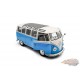 VOLKSWAGEN T1 SAMBA - BLUE & WHITE 1962 - Solido - 1/18 - S1813401 - Passion Diecast 