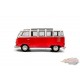 VOLKSWAGEN T1 SAMBA - RED & WHITE 1962 - Solido - 1/18 - S1813401 - Passion Diecast 
