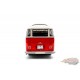VOLKSWAGEN T1 SAMBA - RED & WHITE 1962 - Solido - 1/18 - S1813401 - Passion Diecast 