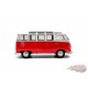 VOLKSWAGEN T1 SAMBA - RED & WHITE 1962 - Solido - 1/18 - S1813401 - Passion Diecast 