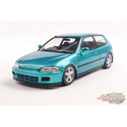 HONDA CIVIC (EG6) AZTEC VERT NACRÉ 1991 - Solido - 1/18 - S1810405 - Passion Diecast 