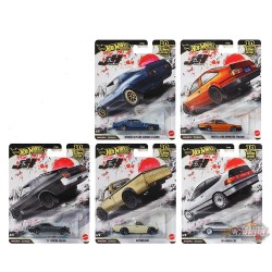 Hot Wheels - Car Culture - 1:64 - 10th Anniversary 2026 - Japan Historics 5 - Release P - Set Of 5 Cars - FPY86-961P